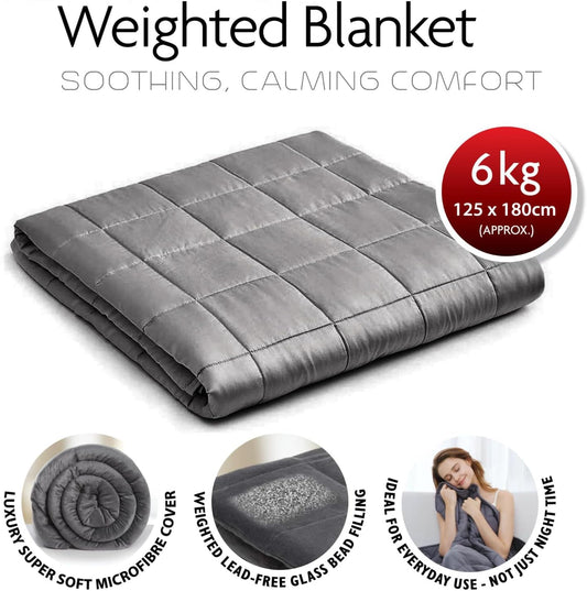 Weighted Blanket for Adults – Soft & Breathable Sensory Sleep Therapy | Anxiety & Stress Relief, Cozy for Better Sleep & Relaxation